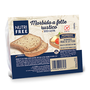 NUTRIFREE MORBIDO A FETTE RUSTICO 165 G - farmasconti.eu