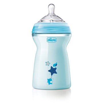 CHICCO BIBERON NATURAL FEELING 6 M+ BOY 330 ML - farmasconti.eu