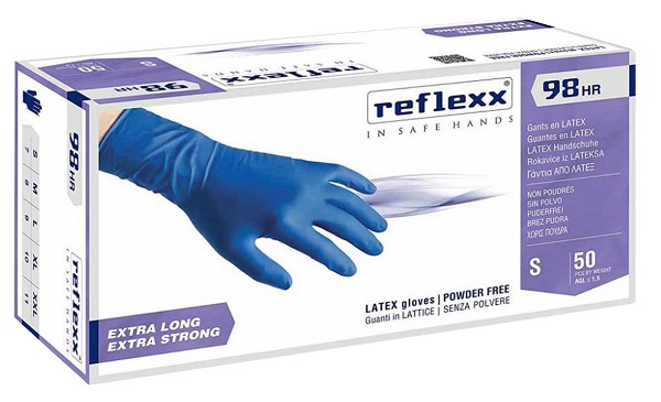 GUANTI LATTICE SENZA POLVERE LARGE 100 PEZZI GAMMADIS - farmasconti.eu