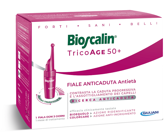BIOSCALIN TRICOAGE ANTICADUTA ANTIETA' 10 FIALE 3,5 ML - farmasconti.eu