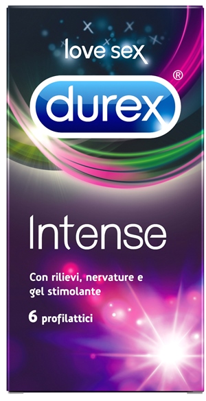 DUREX INTENSE ORGASMIC CONDOM 6 PEZZI - farmasconti.eu