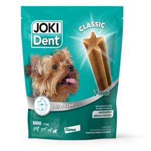 JOKI DENT CLASSIC SACCHETTO 98 G PER CANI DI TAGLIA EXTRASMALL FINO A 5 KG - farmasconti.eu