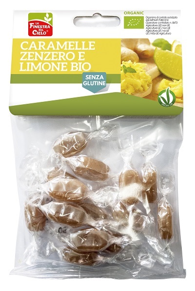 CARAMELLE ZENZERO E LIMONE BIO 50 G - farmasconti.eu