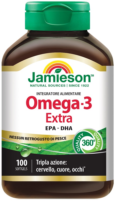 JAMIESON OMEGA 3 EXTRA 100 PERLE - farmasconti.eu
