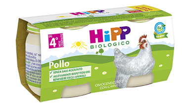 HIPP BIO HIPP BIO OMOGENEIZZATO POLLO 2X80 G - farmasconti.eu