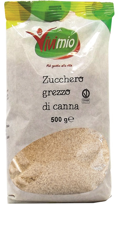 ZUCCHERO GREZZO DI CANNA VIVIMIO 500 G - farmasconti.eu