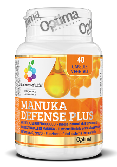 COLOURS OF LIFE MANUKA DEFENSE PLUS 40 CAPSULE VEGETALI 495 MG - farmasconti.eu