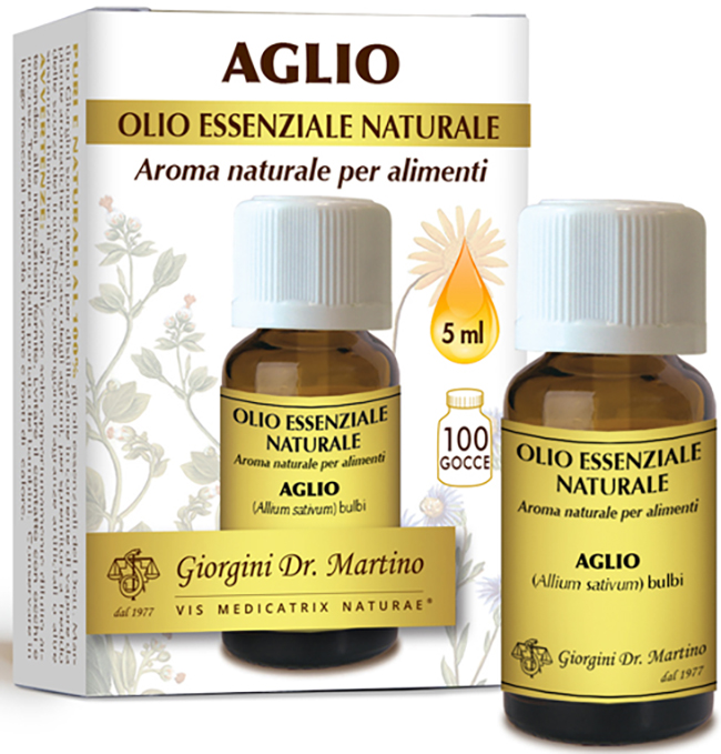 AGLIO OLIO ESSENZIALE NATURALE 5 ML - farmasconti.eu