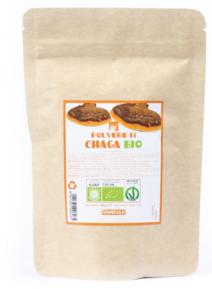 CHAGA POLVERE BIO 60 G - farmasconti.eu
