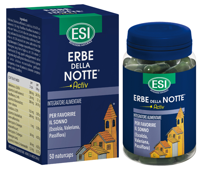 ESI ERBE DELLA NOTTE ACTIV 50 CAPSULE - farmasconti.eu