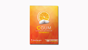 C GUM GUSTO ARANCIA 9 PEZZI - farmasconti.eu