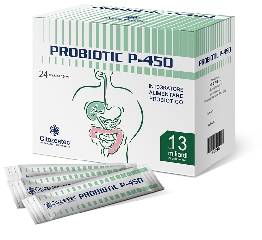 PROBIOTIC P-450 24 STICK MONODOSE 10 ML - farmasconti.eu
