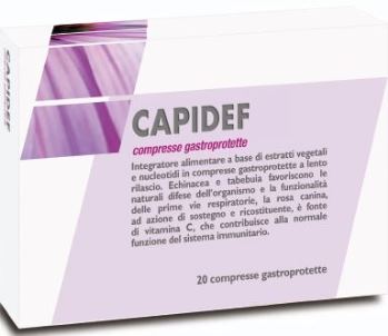 CAPIDEF 20 COMPRESSE GASTROPROTETTE - farmasconti.eu
