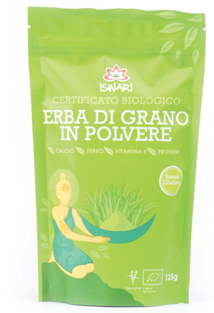 ERBA DI GRANO BIO IN POLVERE PROVENIENZA EUROPEA 125 G - farmasconti.eu