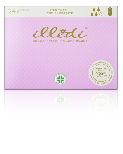ILLEDI ASSORBENTI MINI IN TESSUTO NON TESSUTO PER INCONTINENZA 230 MM 24 PEZZI - farmasconti.eu