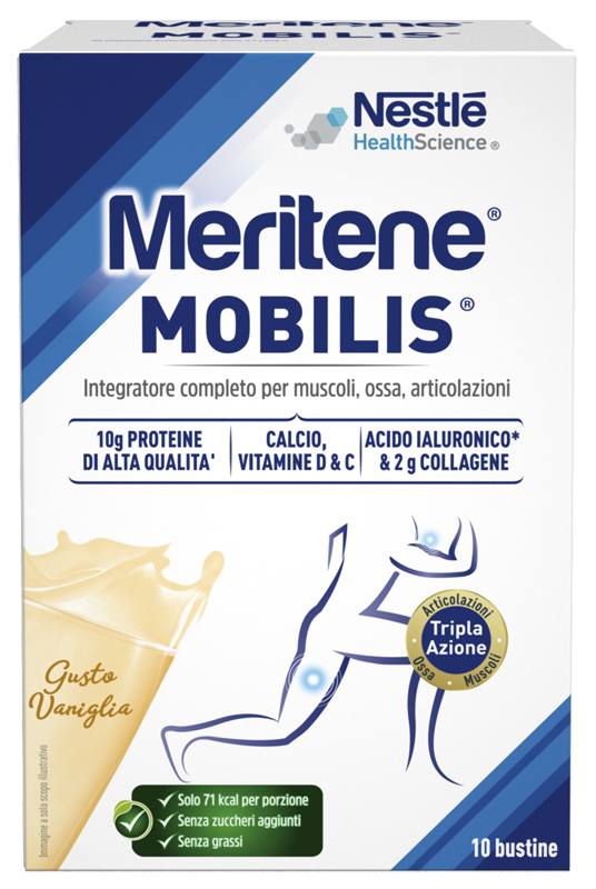 MERITENE MOBILIS GUSTO VANIGLIA 10 BUSTINE DA 21 G - farmasconti.eu