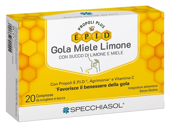 EPID GOLA MIELE LIMONE 20 COMPRESSE - farmasconti.eu