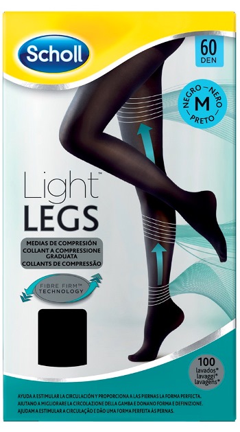 SCHOLL LIGHTLEGS 60 DENARI TAGLIA M COLORE NERO 1 PAIO - farmasconti.eu