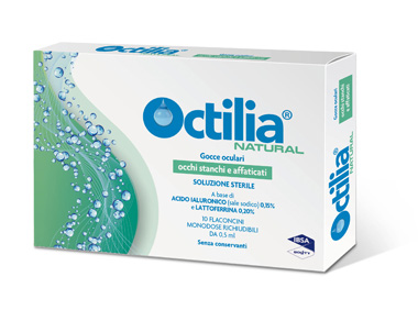 OCTILIA NATURAL OCCHI STANCHI E AFFATICATI 10 FLACONCINI 0,5 ML - farmasconti.eu