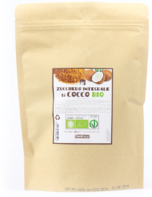 ZUCCHERO DI COCCO BIO 400 G - farmasconti.eu