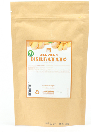 ZENZERO DISIDRATATO 100 G A FETTE SENZA ZUCCHERO - farmasconti.eu