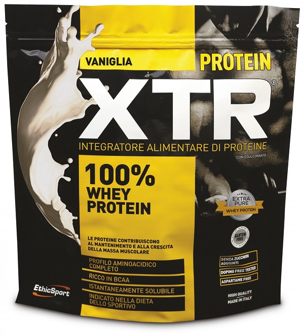 ETHICSPORT PROTEIN XTR VANIGLIA POLVERE 500 G - farmasconti.eu