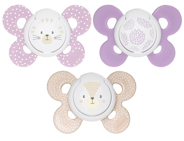 CHICCO SUCCHIETTO COMFORT GIRL IN SILICONE 6-16 MESI 2 PEZZI - farmasconti.eu