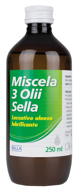 MISCELA 3 OLII LASSATIVO 250 ML MD - farmasconti.eu