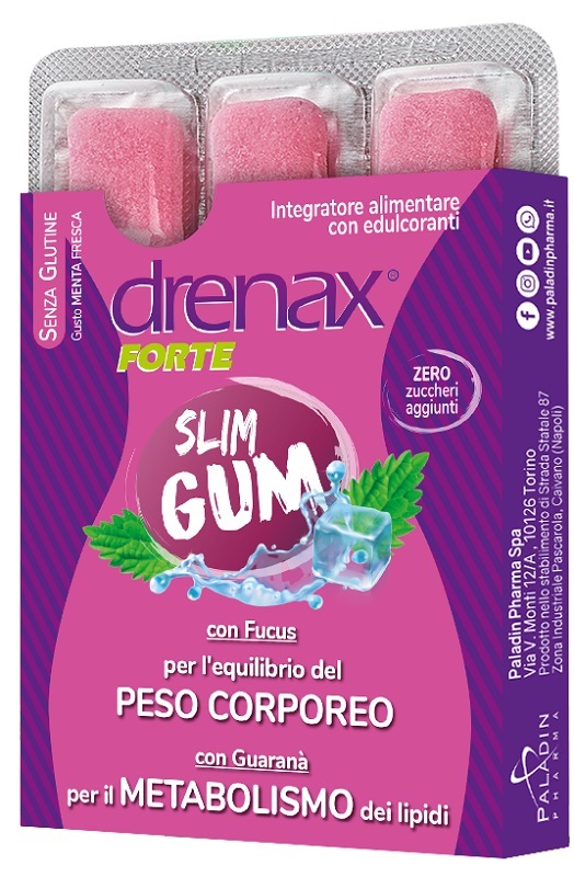 DRENAX SLIM DIMAGRANTE 9 GUM - farmasconti.eu