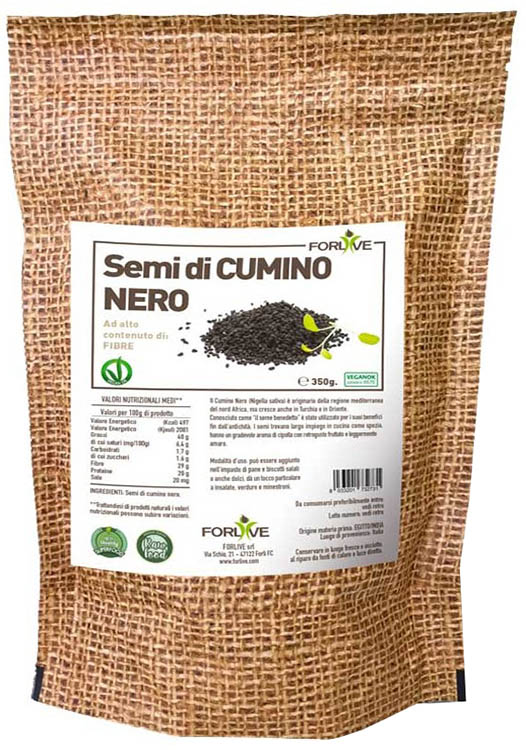 SEMI DI CUMINO NERO 350 G - farmasconti.eu