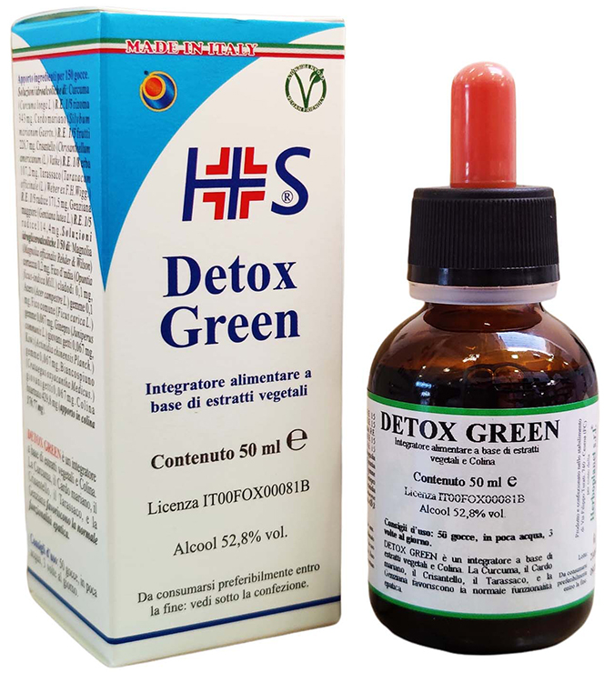 DETOX GREEN GOCCE 50 ML - farmasconti.eu