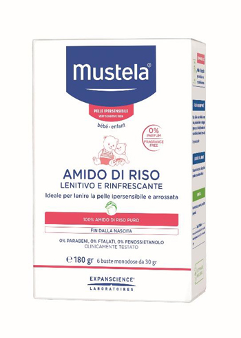MUSTELA AMIDO DI RISO 180 G - farmasconti.eu