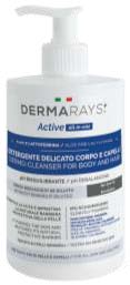 DERMARAYS ACTIVE ALL IN ONE DETERGENTE DELICATO CORPO E CAPELLI 500 ML - farmasconti.eu