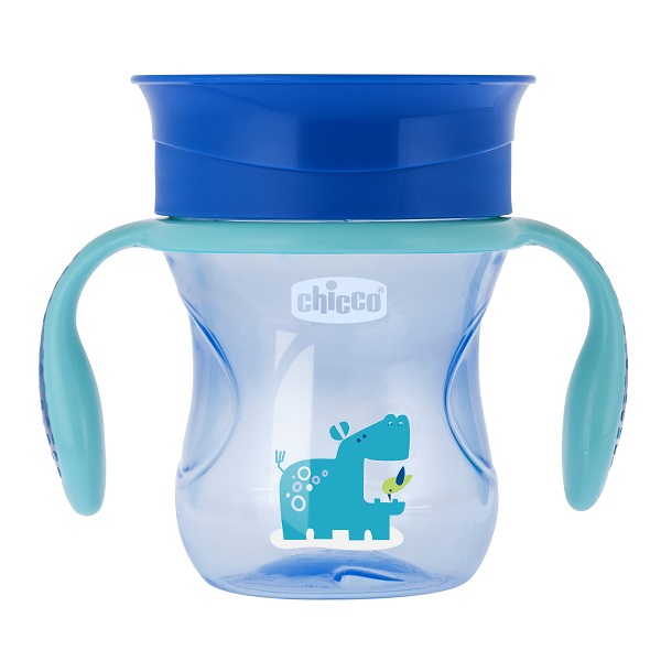 CHICCO TAZZA PERFECT 360 AZZURRA 12 MESI - farmasconti.eu