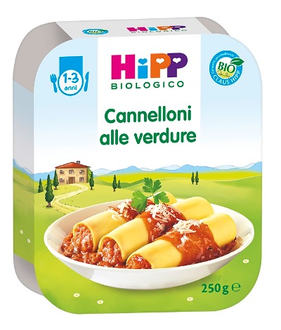 HIPP BIO CANNELLONI ALLE VERDURE 250 G - farmasconti.eu