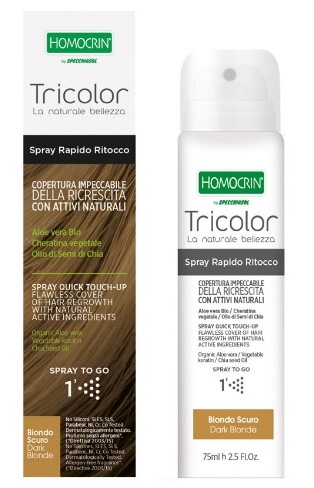 TRICOLOR SPRAY RITOCCO BIONDO SCURO 75 ML - farmasconti.eu