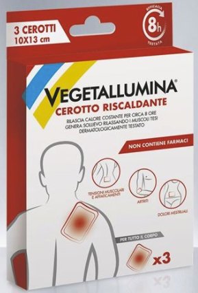 VEGETALLUMINA CEROTTO RISCALDANTE 3 PEZZI - farmasconti.eu