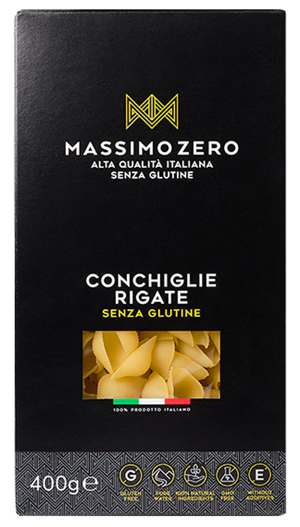 MASSIMO ZERO CONCHIGLIE RIGATE 400 G - farmasconti.eu