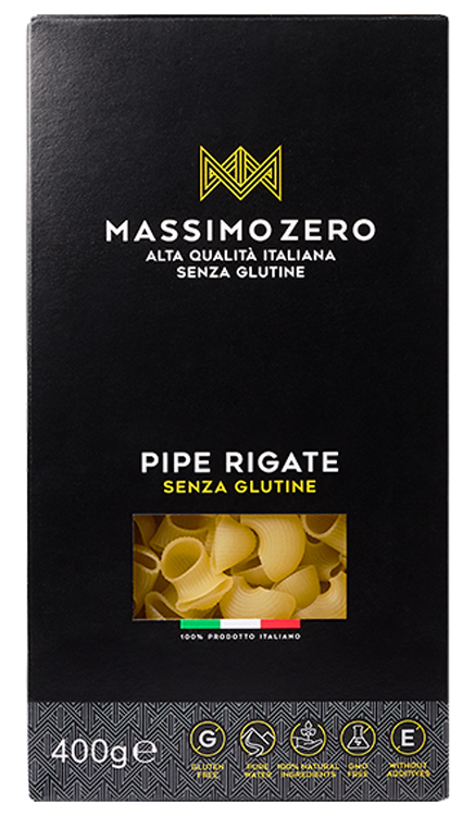 MASSIMO ZERO PIPE RIGATE 400 G - farmasconti.eu