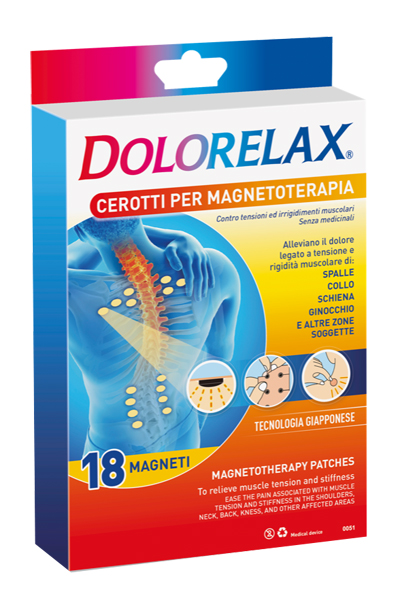DOLORELAX CEROTTO MAGNETOTERAPIA 18 PEZZI - farmasconti.eu