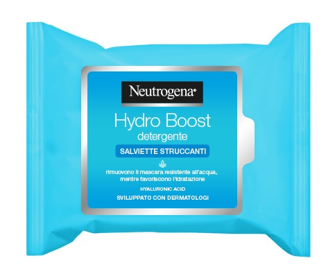 NEUTROGENA HYDRO BOOST SALVIETTE STRUCCANTI 25 PEZZI - farmasconti.eu