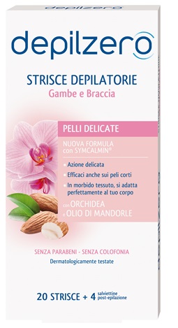 DEPILZERO STRISCE GAMBE BRACCIA 20 PEZZI - farmasconti.eu