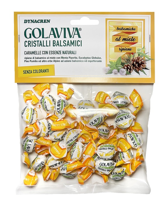 GOLAVIVA CRISTALLI BALSAMICI MIELE 70 G - farmasconti.eu