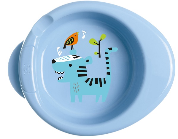 CHICCO PIATTO PAPPACALDA 6 MESI+ AZZURRO - farmasconti.eu