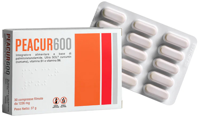 PEACUR 600 30 COMPRESSE 36 G - farmasconti.eu
