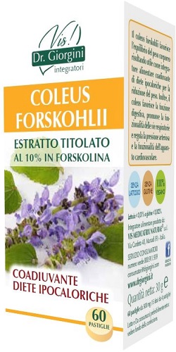 COLEUS FORSKOHLII ESTRATTO TITOLATO 60 PASTIGLIE - farmasconti.eu