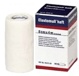 BENDA ELASTICA AUTOADESIVA ELASTOMULL HAFT COMPRESSIONE FORTE 8X400 CM - farmasconti.eu