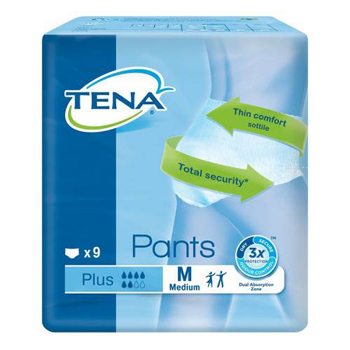 PANNOLONE PULL-UP TENA PANTS PLUS TAGLIA MEDIUM 9 PEZZI - farmasconti.eu