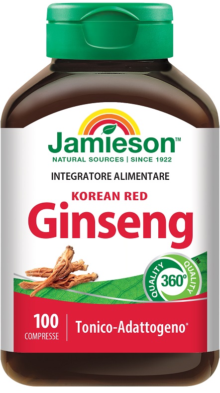 JAMIESON KOREAN GINSENG 100 COMPRESSE - farmasconti.eu