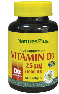 VITAMINA D3 1000 UNITA' INTERNAZIONALE 180 PERLE - farmasconti.eu